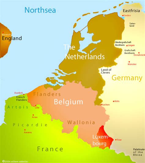 are the netherlands and belgium the same